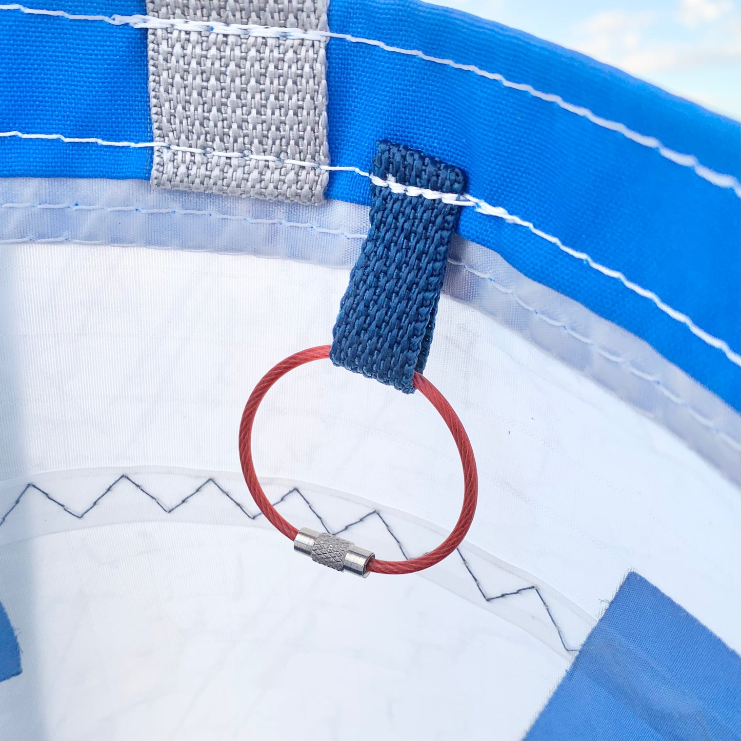 XXL Tote - USA Opti Sail & Caribbean Blue