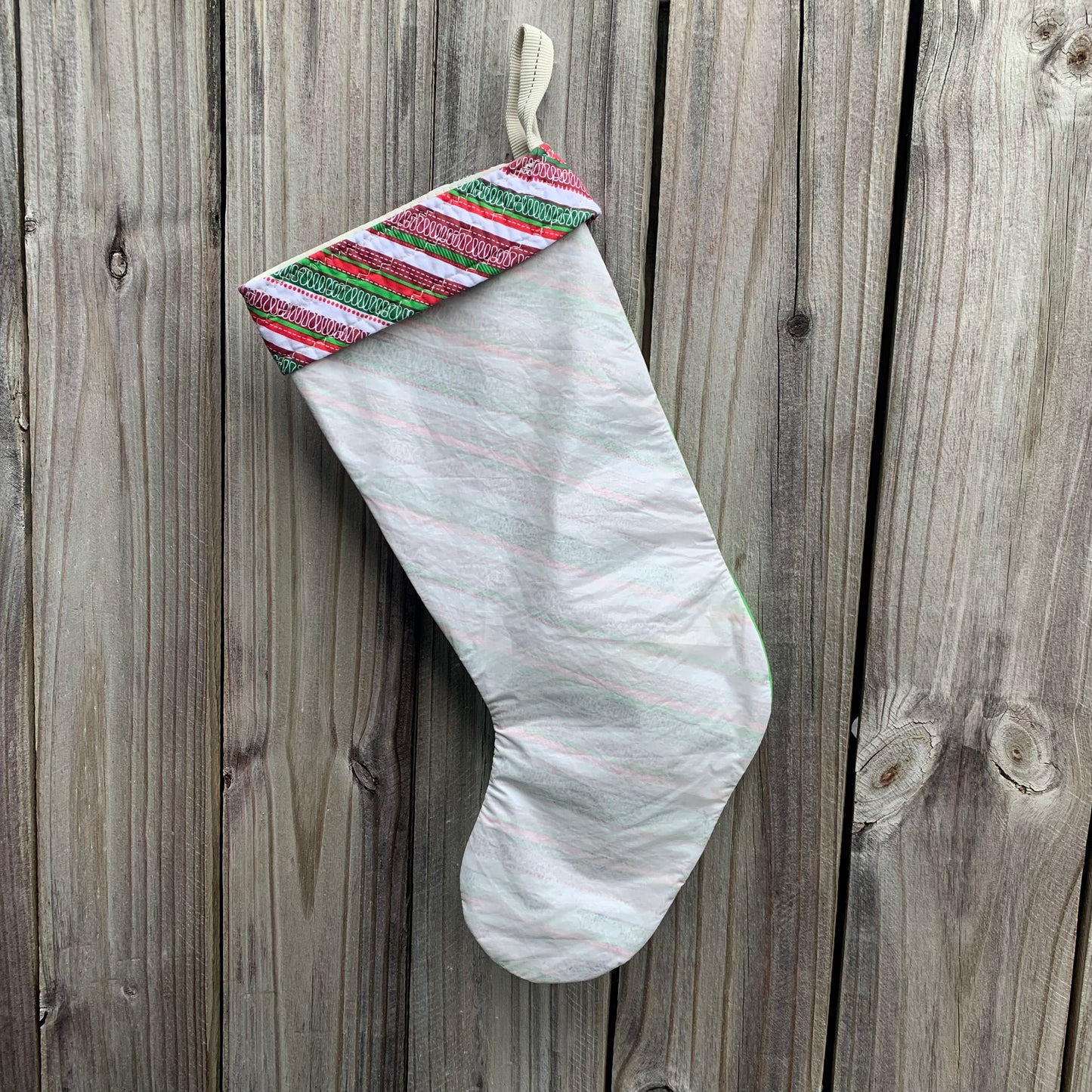 Christmas Stocking with Cuff 2