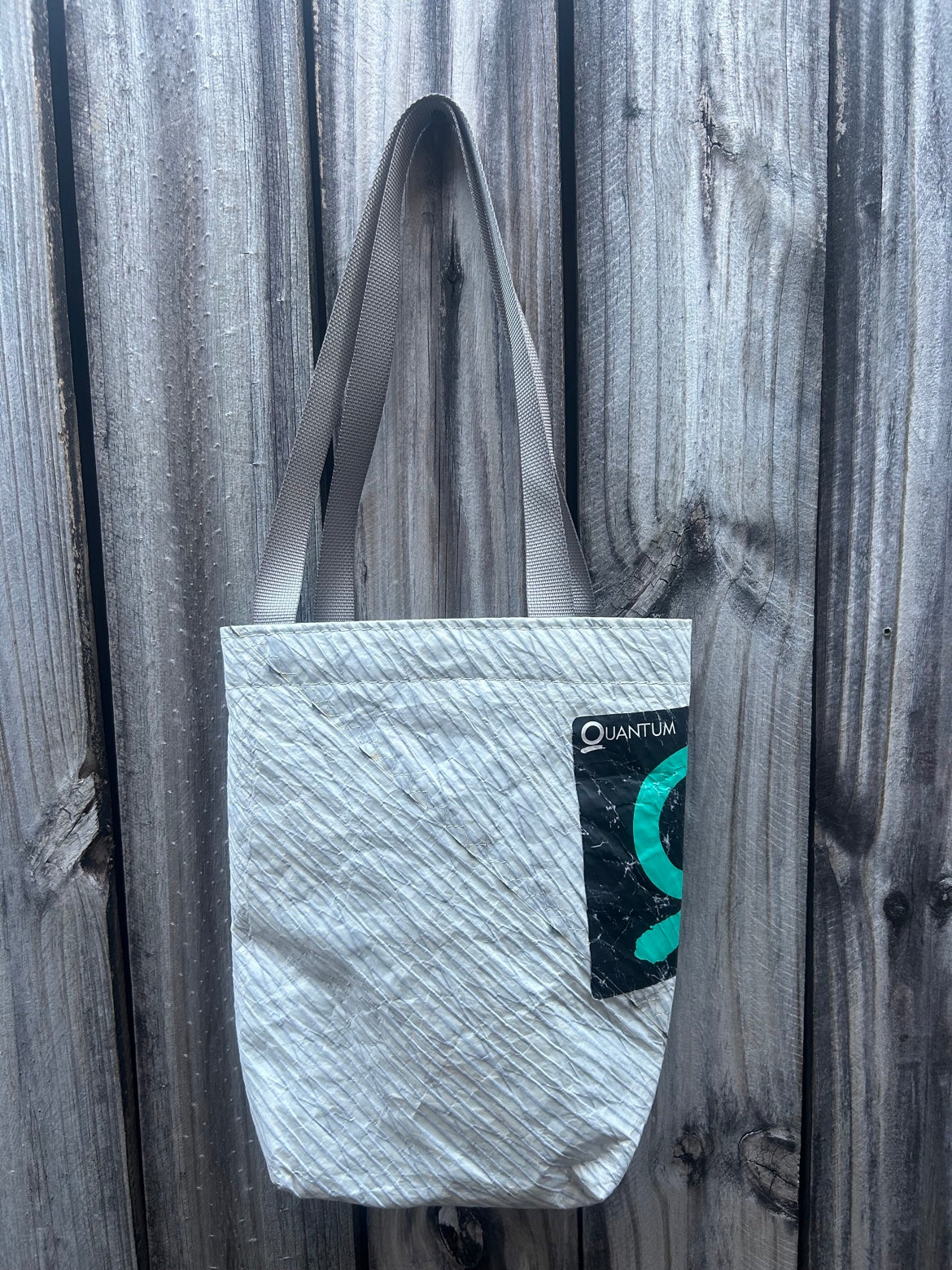 The Haul – Sailcloth Tote Bag | Code 0 Sail, Quantum Tack Patch | One of a Kind | Made from Real Sail