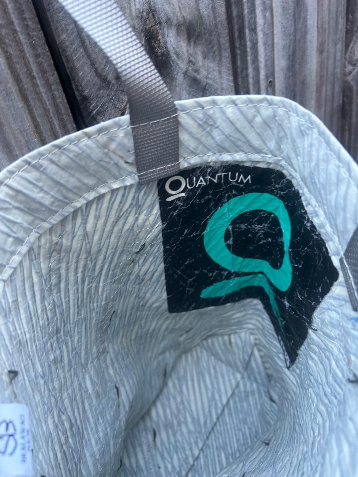 The Haul – Sailcloth Tote Bag | Code 0 Sail, Quantum Tack Patch | One of a Kind | Made from Real Sail