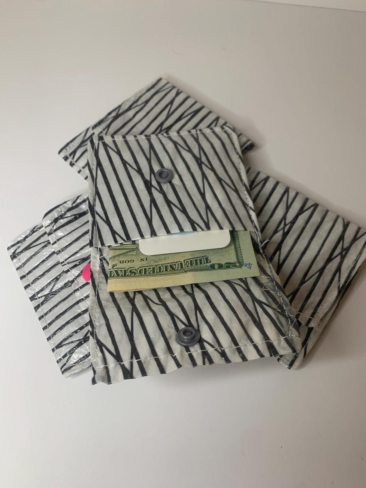 Code Zero sail back pocket wallet, front view